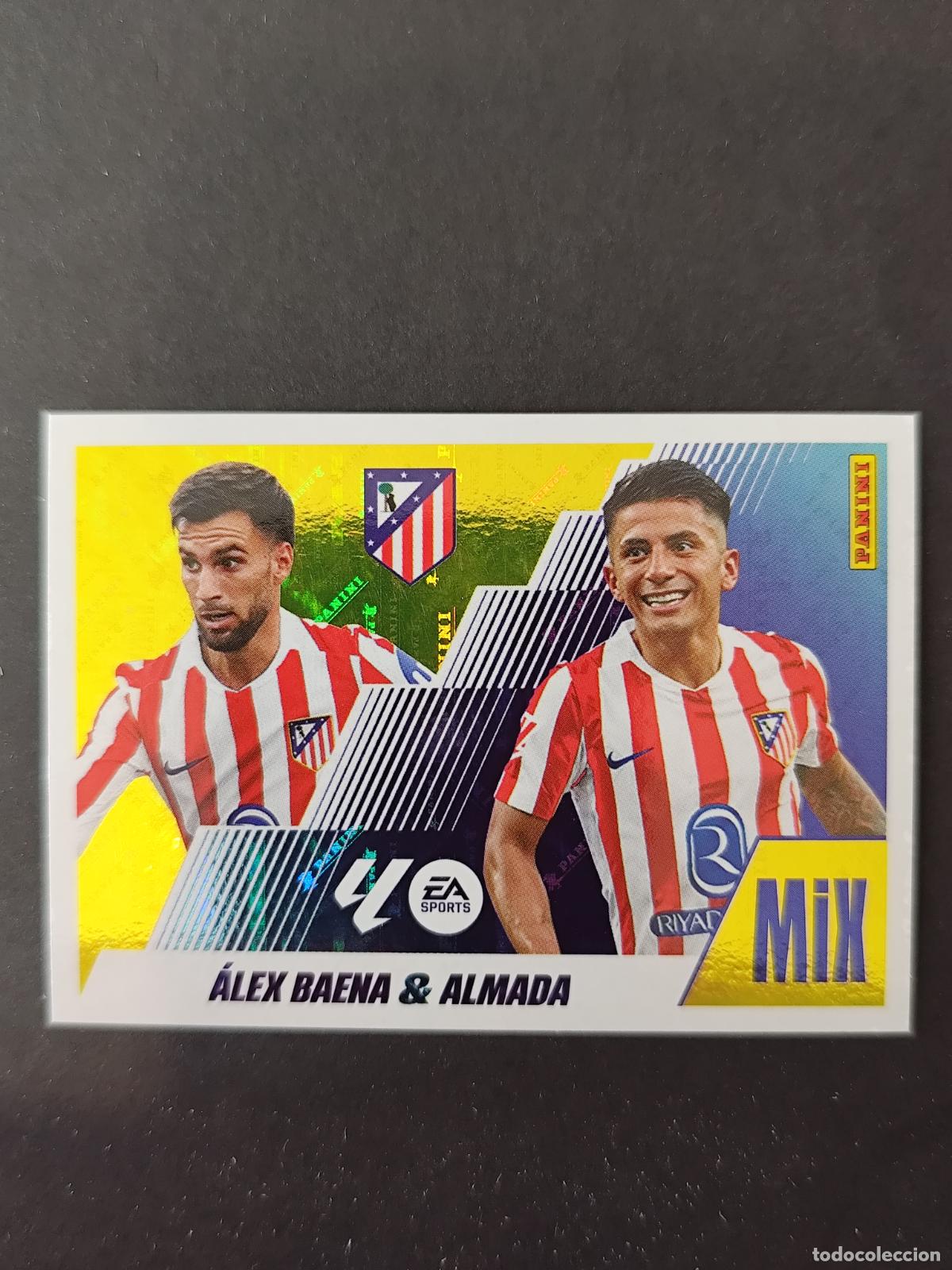 Cromos de F&uacute;tbol: 6 BIS &Aacute;LEX BAENA & ALMADA ATL&Eacute;TICO MADRID MIX LIGA ESTE 2025 2026 25 26 PEDIDO M&Iacute;NIMO 2&euro;