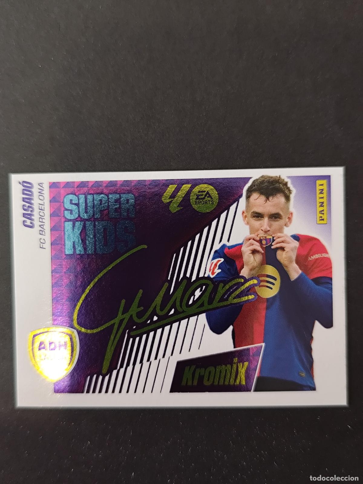 Cromos de F&uacute;tbol: K5 5 CASAD&Oacute; BARCELONA BAR&Ccedil;A SUPER KIDS KROMIX LIGA ESTE 2025 2026 25 26 PEDIDO M&Iacute;NIMO 2&euro;