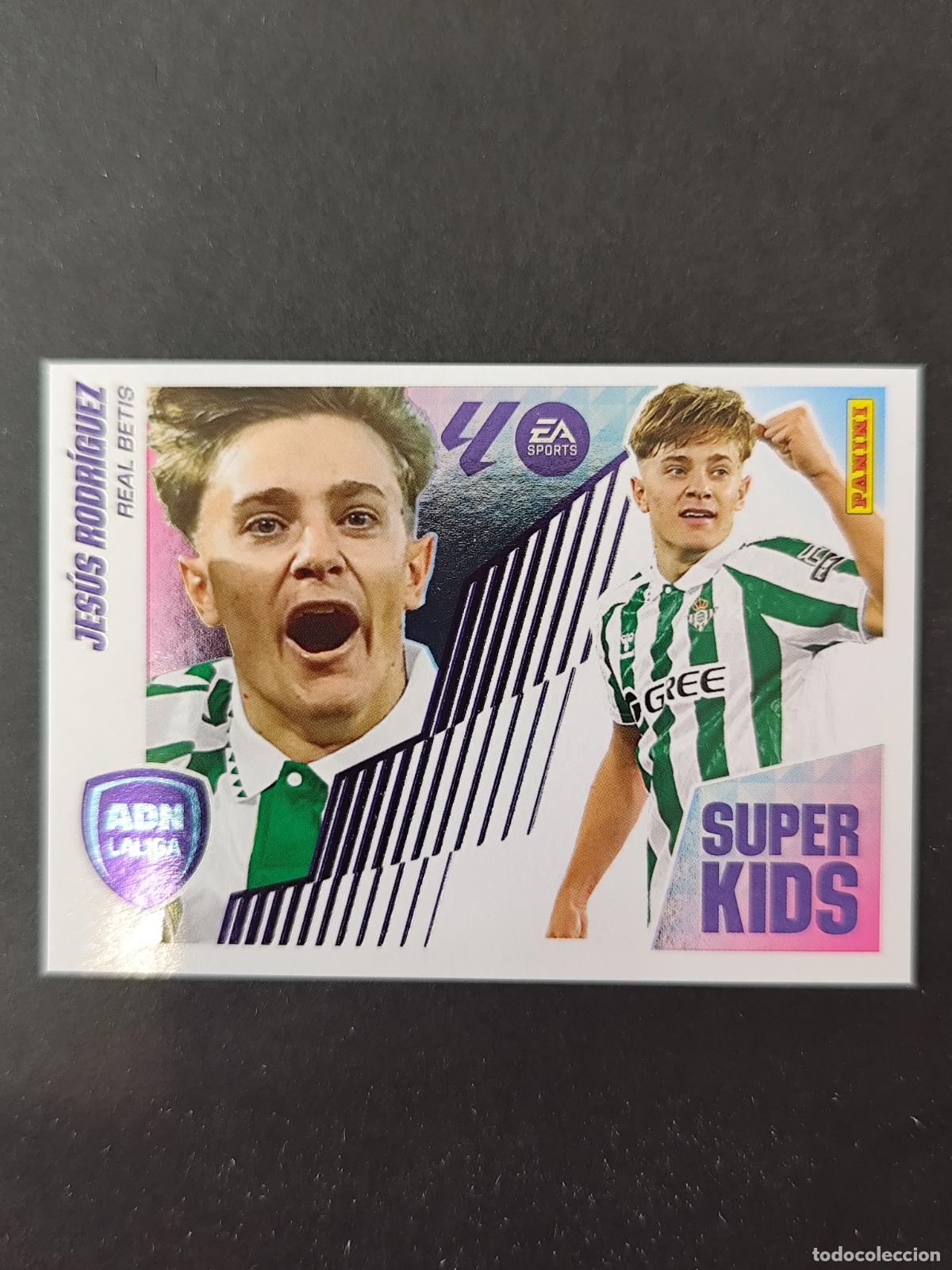 Cromos de F&uacute;tbol: 13 JES&Uacute;S RODR&Iacute;GUEZ BETIS SUPER KIDS LIGA ESTE 2025 2026 25 26 PEDIDO M&Iacute;NIMO 2&euro;