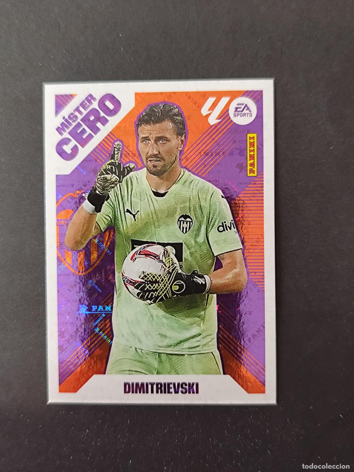 Cromos de Futebol: 4 DIMITRIEVSKI VALENCIA M&Iacute;STER CERO LIGA ESTE 2025 2026 25 26 PEDIDO M&Iacute;NIMO 2&euro;