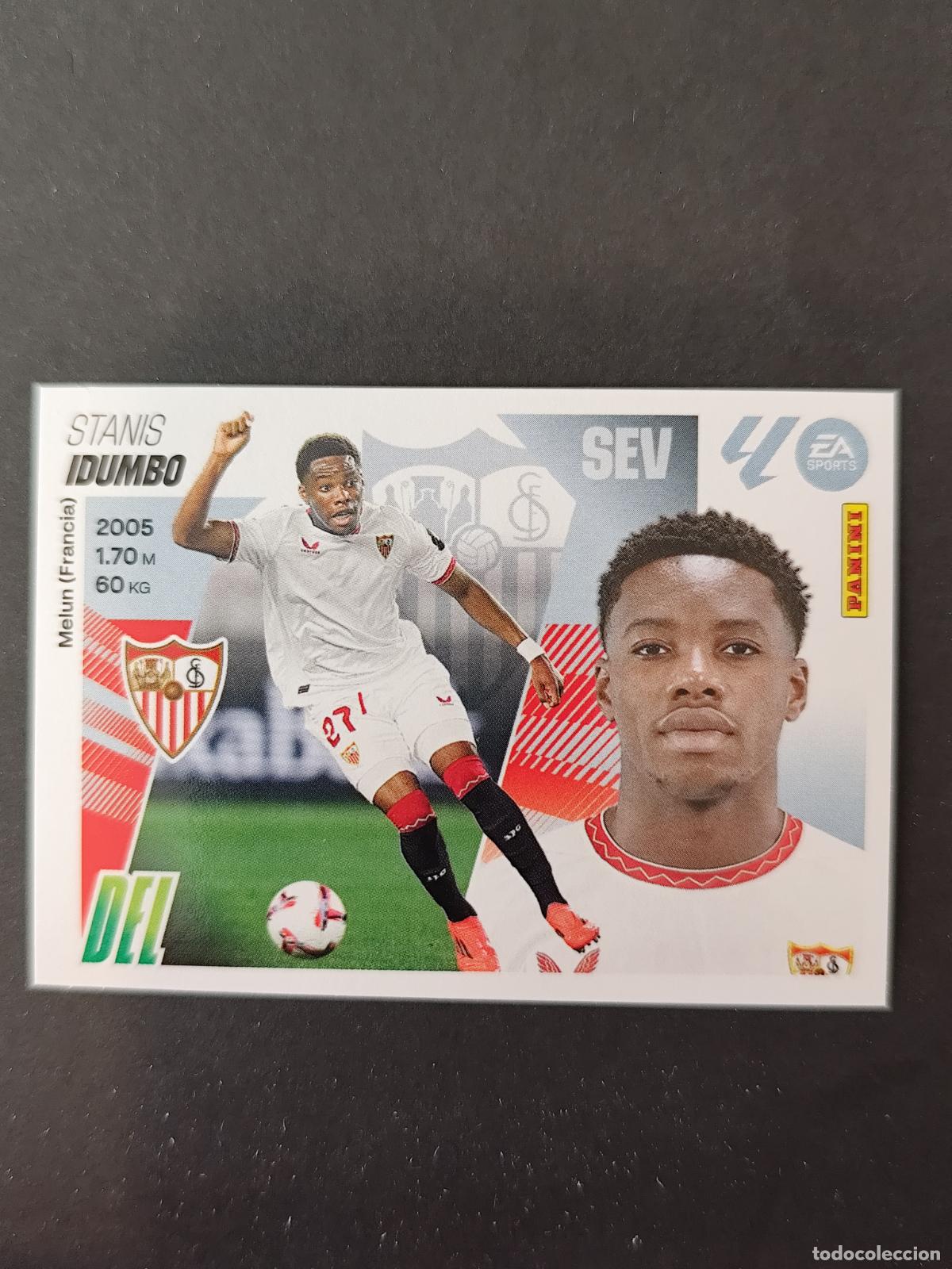 Figurine di Calcio: 20B IDUMBO SEVILLA 20 B LIGA ESTE 2025 2026 25 26 PEDIDO M&Iacute;NIMO 2&euro;