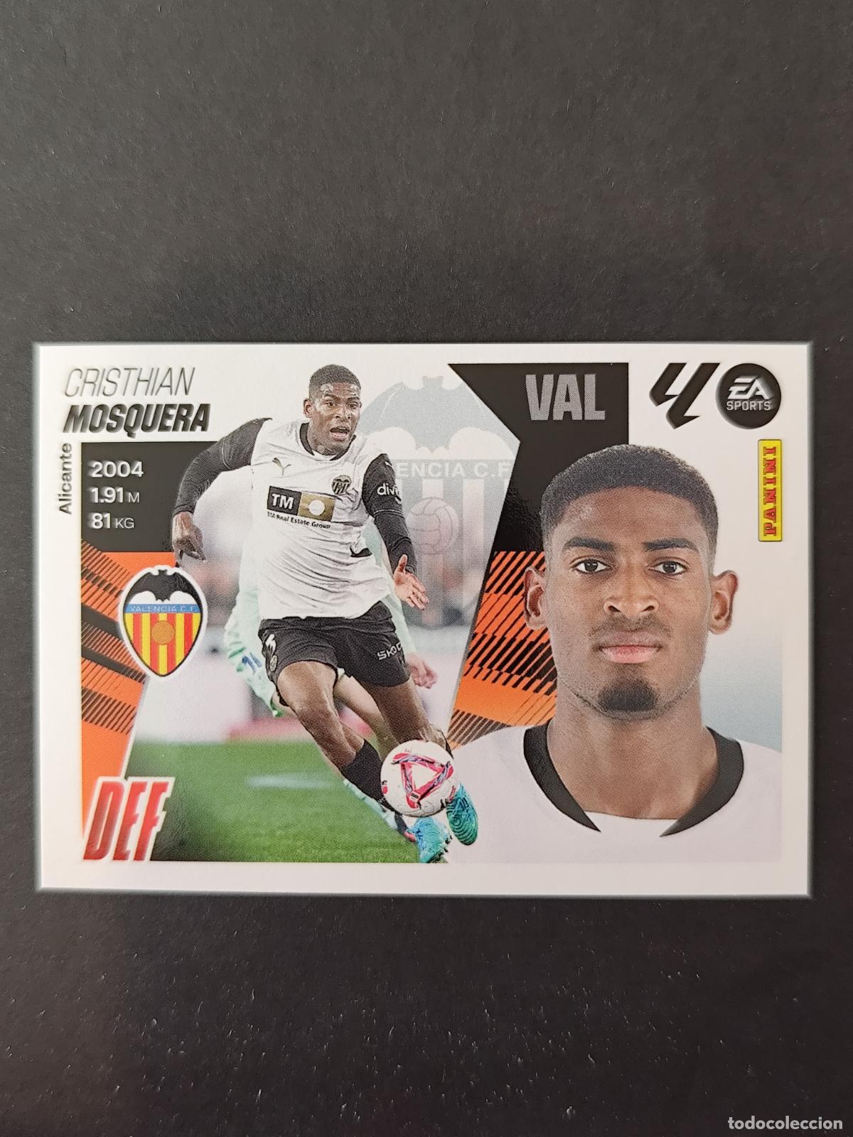 Cromos de Futebol: 6 MOSQUERA VALENCIA LIGA ESTE 2025 2026 25 26 PEDIDO M&Iacute;NIMO 2&euro;