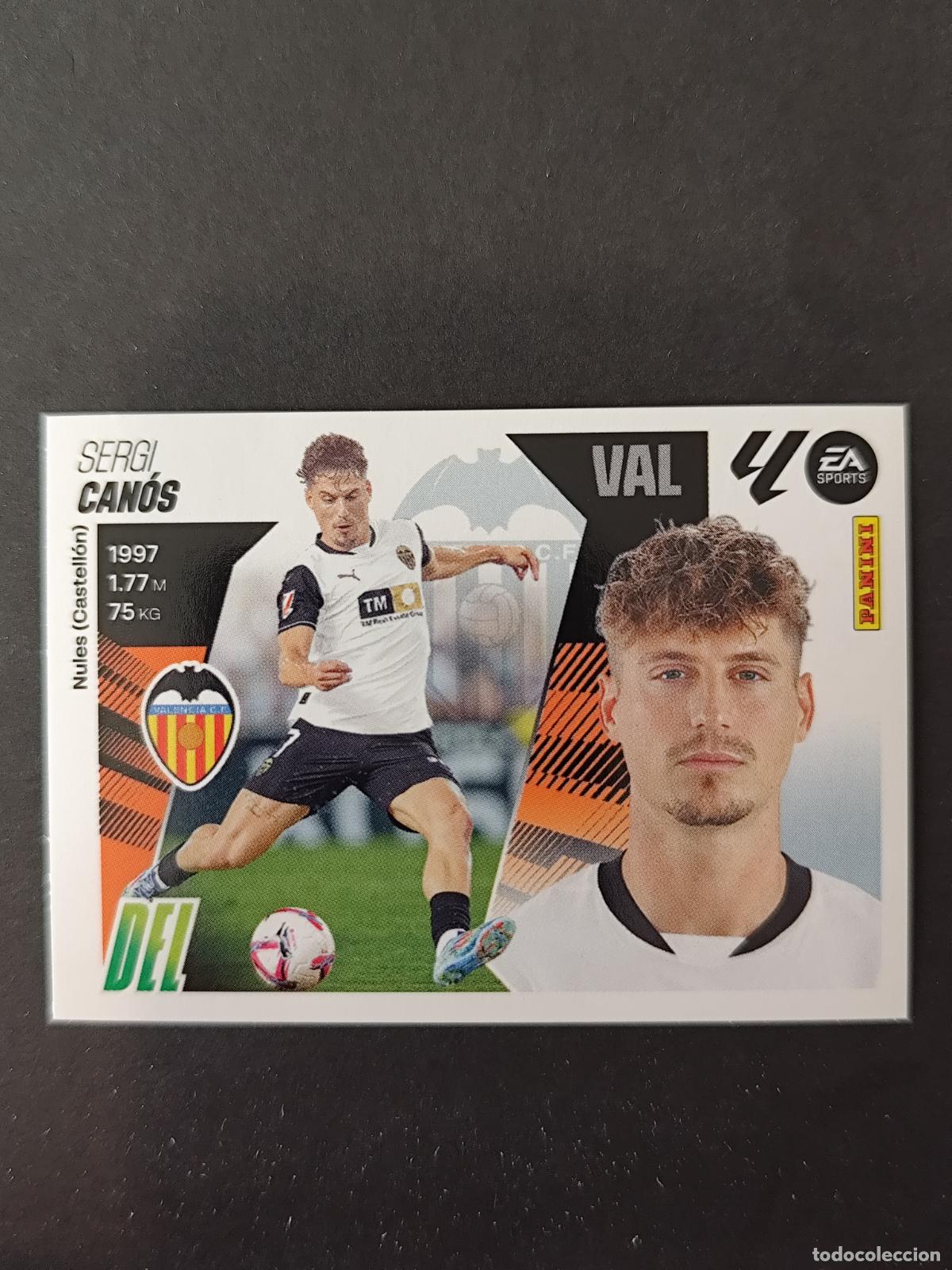 Fu&szlig;ball-Sticker: 17 CAN&Oacute;S VALENCIA LIGA ESTE 2025 2026 25 26 PEDIDO M&Iacute;NIMO 2&euro;