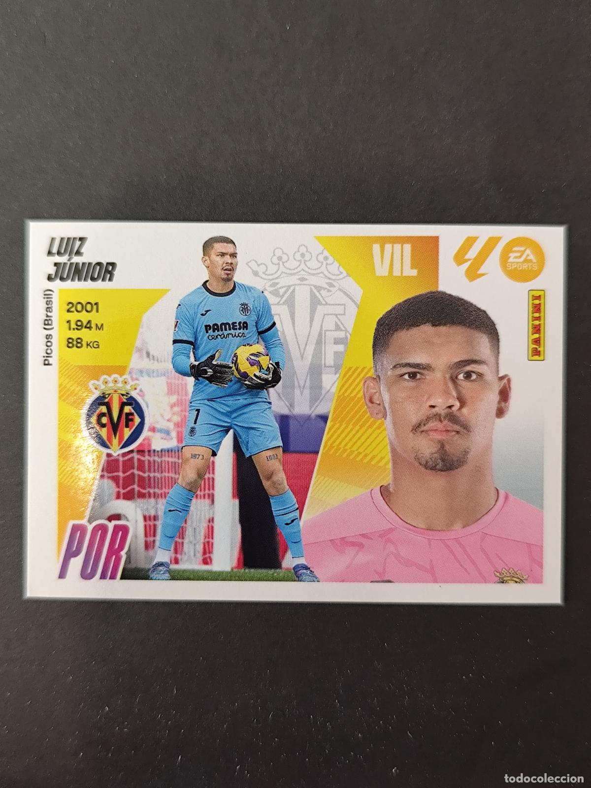 Cromos de F&uacute;tbol: 3 LUIZ J&Uacute;NIOR VILLARREAL LIGA ESTE 2025 2026 25 26 PEDIDO M&Iacute;NIMO 2&euro;