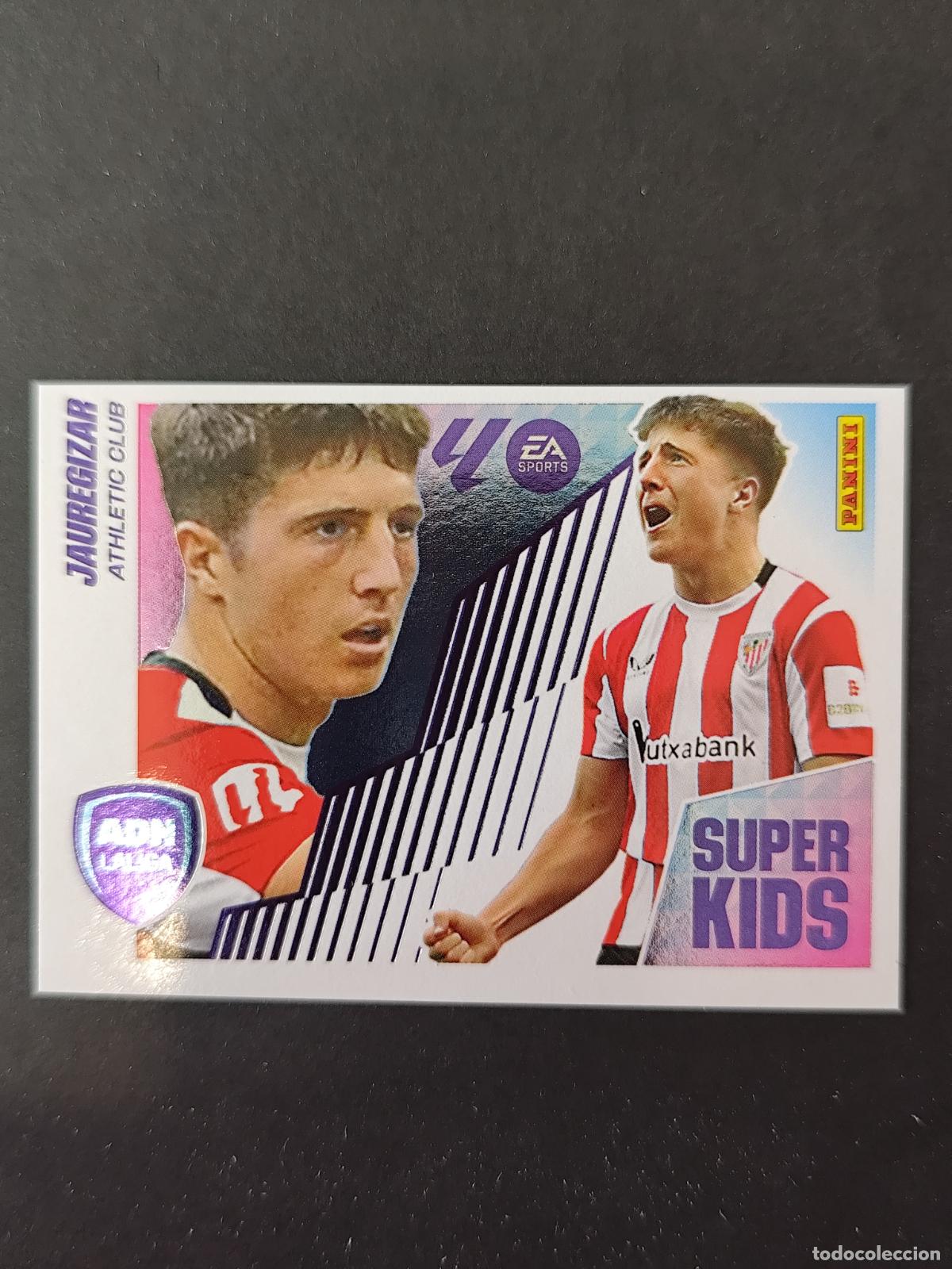 Cromos de F&uacute;tbol: 11 JAUREGIZAR ATHLETIC BILBAO SUPER KIDS LIGA ESTE 2025 2026 25 26 PEDIDO M&Iacute;NIMO 2&euro;