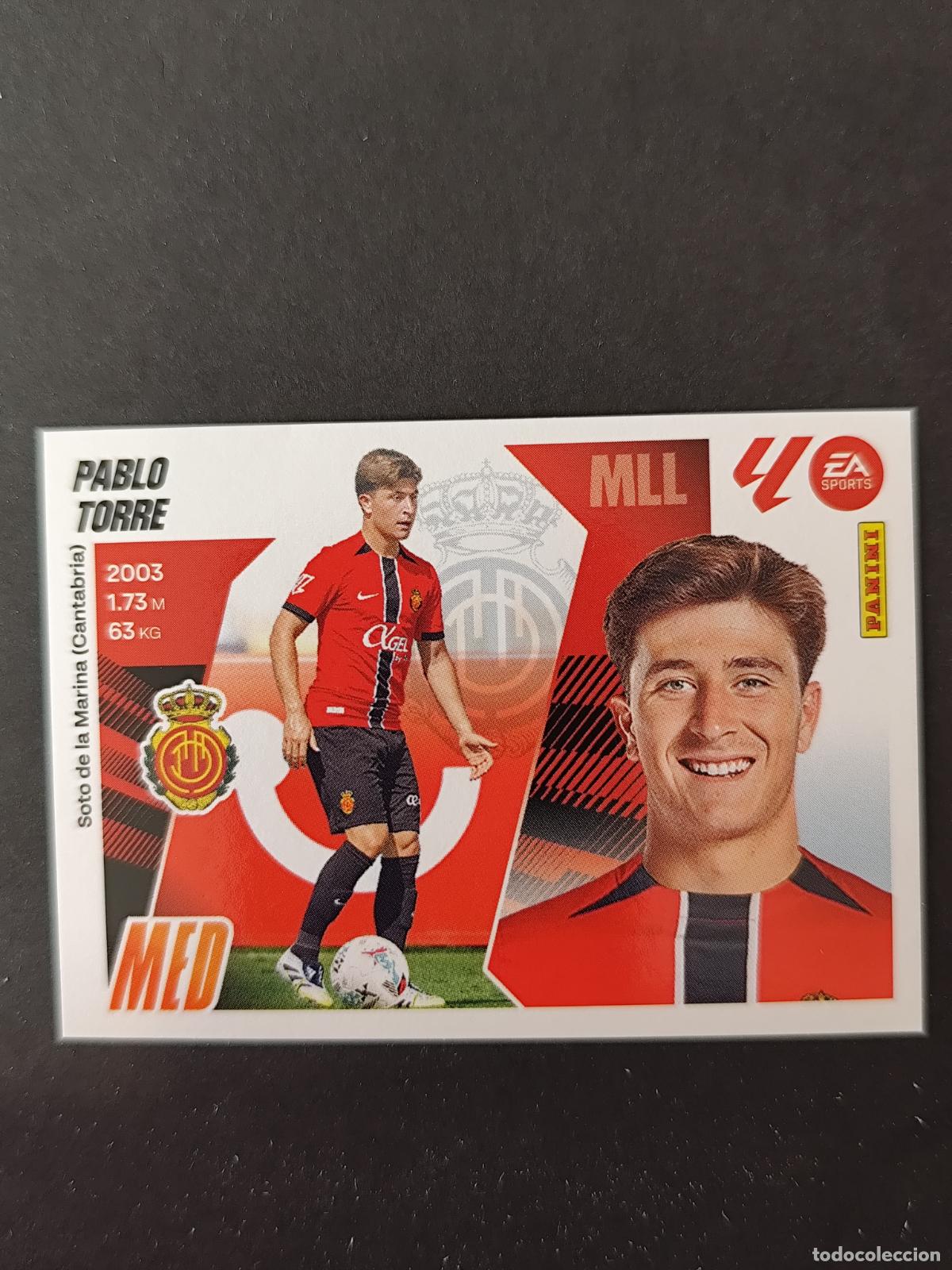 Cromos de F&uacute;tbol: FICHAJE 12 PABLO TORRE MALLORCA &Uacute;LTIMOS FICHAJES LIGA ESTE 2025 2026 25 26 PEDIDO M&Iacute;NIMO 2&euro;