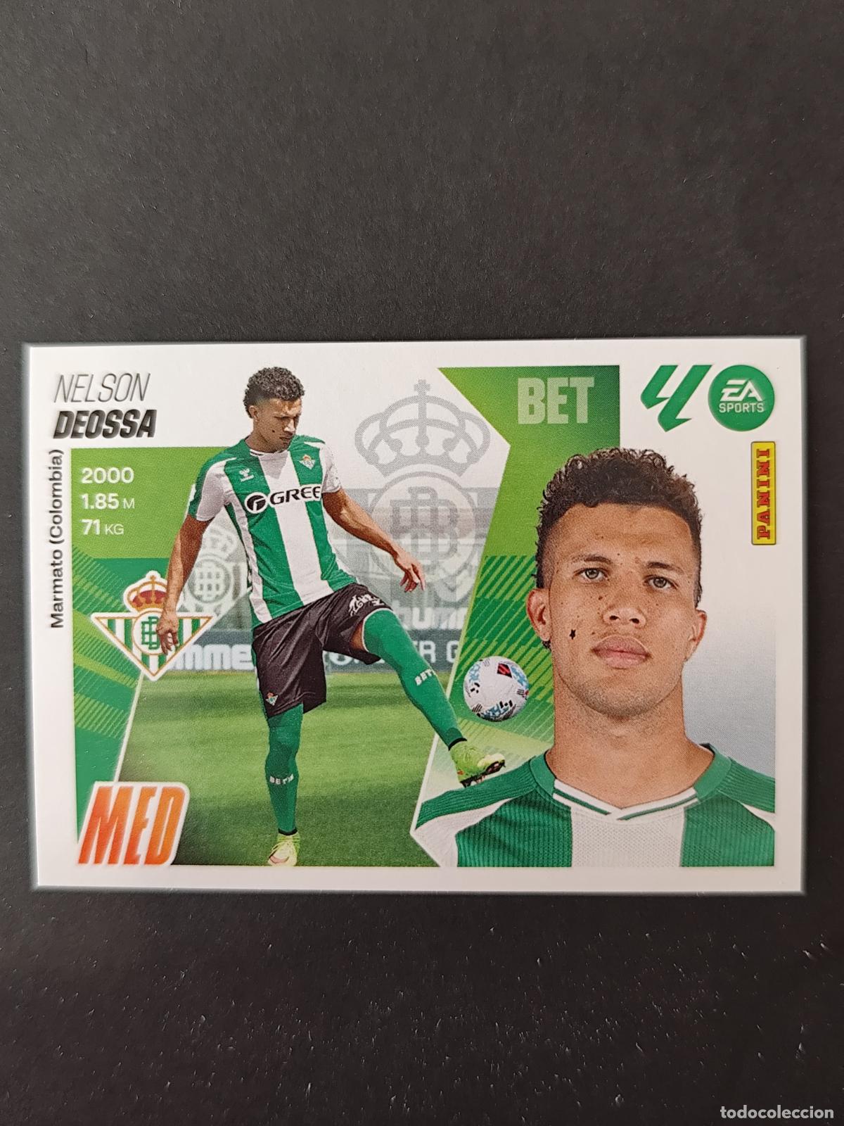 Cromos de F&uacute;tbol: FICHAJE 39 DEOSSA BETIS &Uacute;LTIMOS FICHAJES LIGA ESTE 2025 2026 25 26 PEDIDO M&Iacute;NIMO 2&euro;