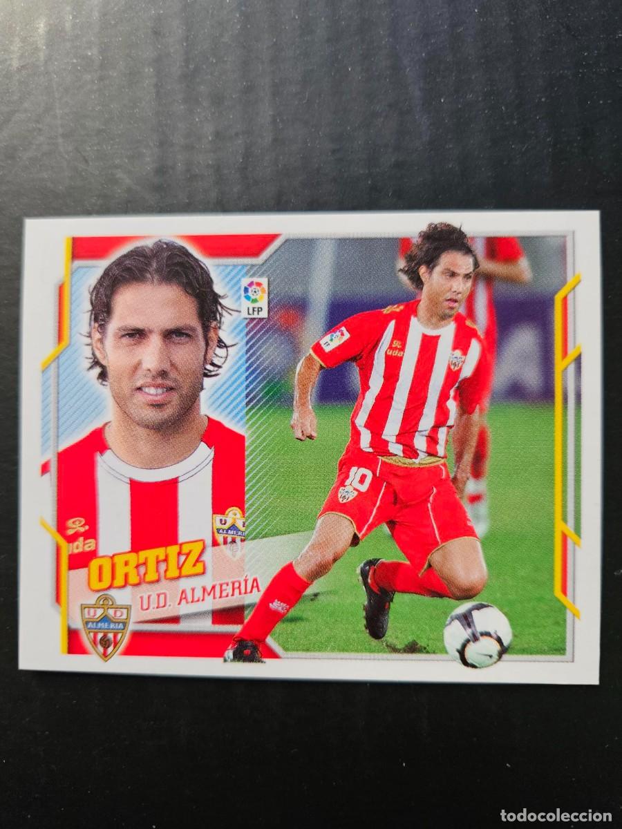 Fu&szlig;ball-Sticker: N&ordm; 12A ORTIZ ALMERIA LIGA ESTE 10 11 2010 2011 SIN PEGAR NUNCA PEGADO