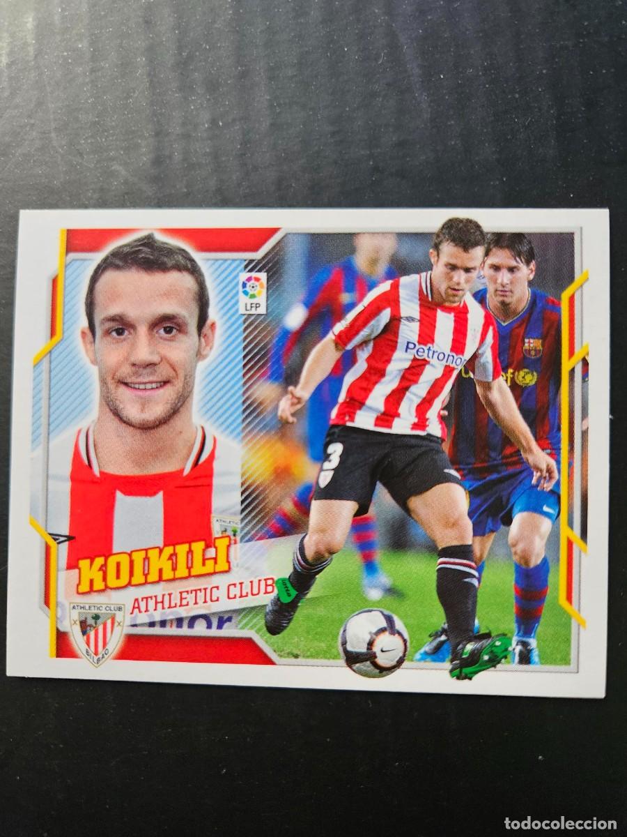 Fu&szlig;ball-Sticker: N&ordm; 7A KOIKILI ATHLETIC BILBAO LIGA ESTE 10 11 2010 2011 SIN PEGAR NUNCA PEGADO