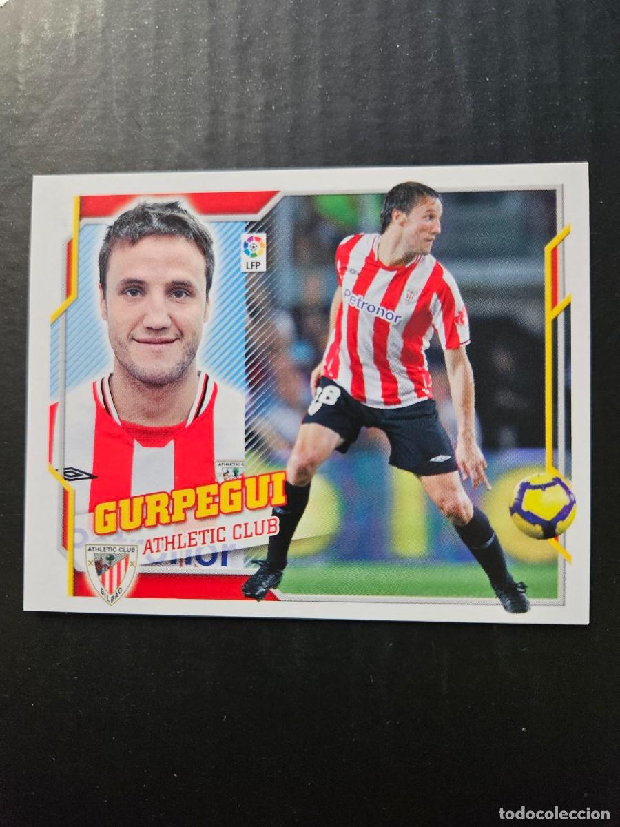 Fu&szlig;ball-Sticker: N&ordm; 8 GURPEGUI ATHLETIC BILBAO LIGA ESTE 10 11 2010 2011 SIN PEGAR NUNCA PEGADO