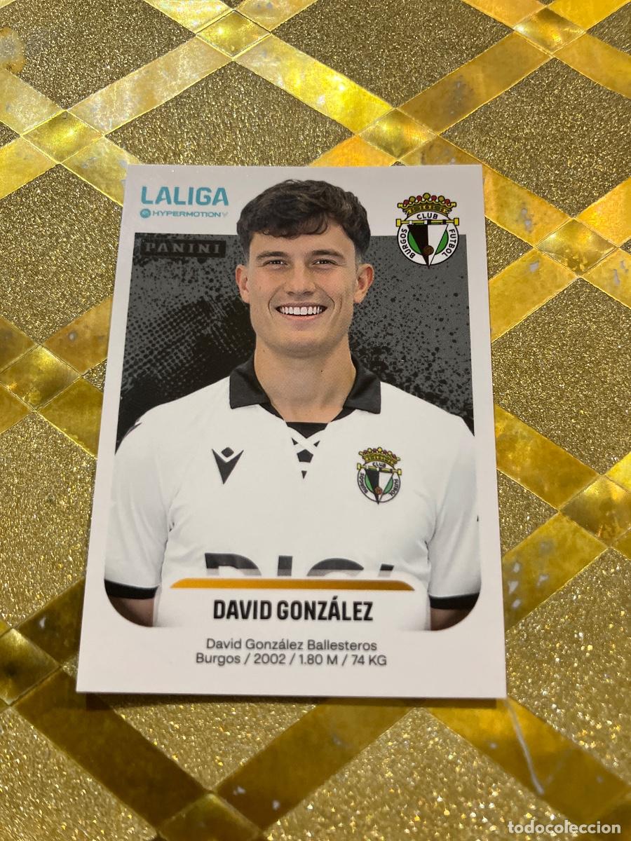 Cromos de f&uacute;tbol: CROMO DE FUTBOL NUMERO 70 DAVID GONZALEZ BURGOS LIGA HYPERMOTION 2025 2026 PANINI !