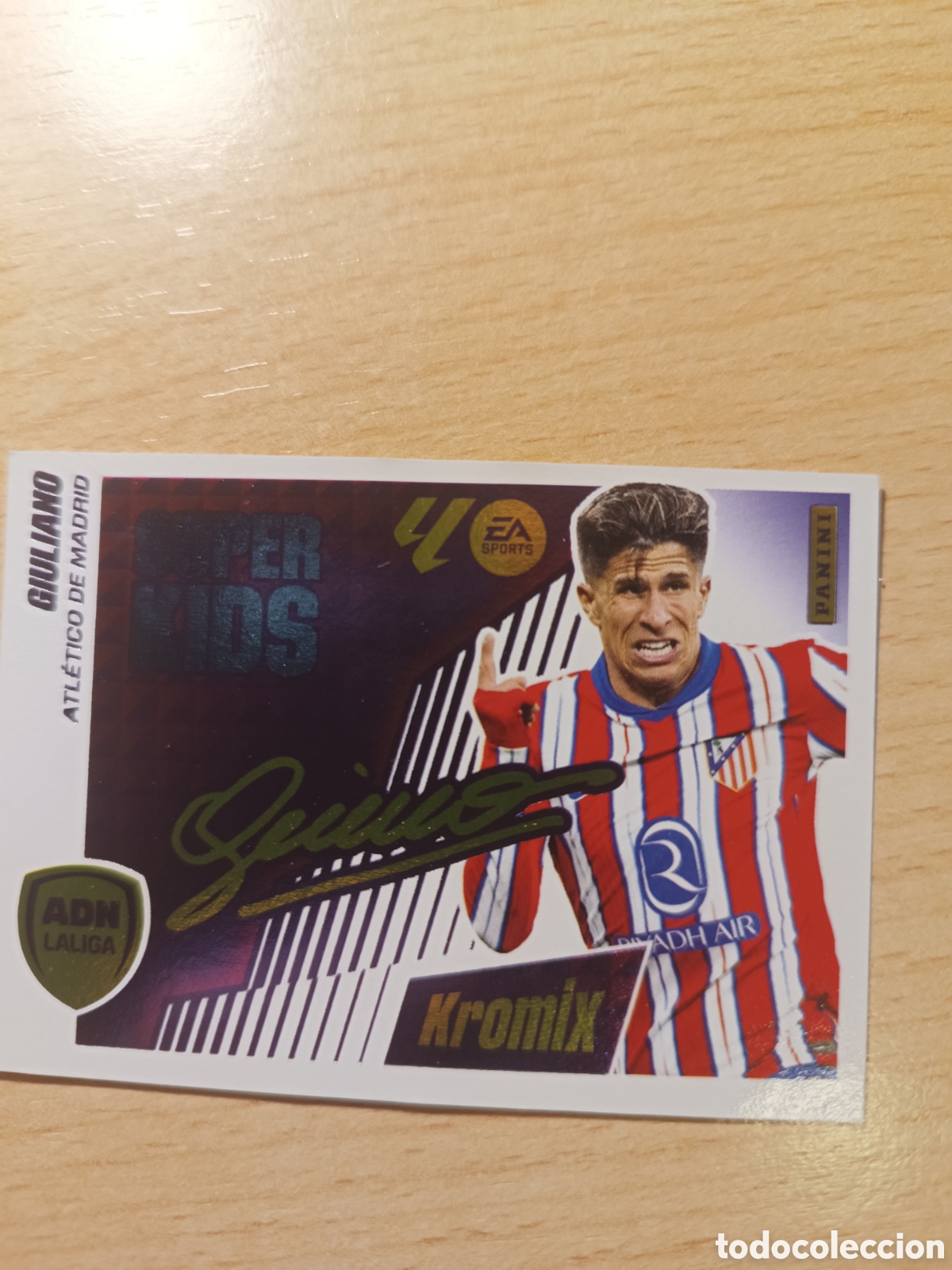 Cromos de F&uacute;tbol: K 9 K9 GIULIANO SIMEONE ATL&Eacute;TICO DE MADRID SIN PEGAR LIGA ESTE 2025 2026 PANINI 25 26