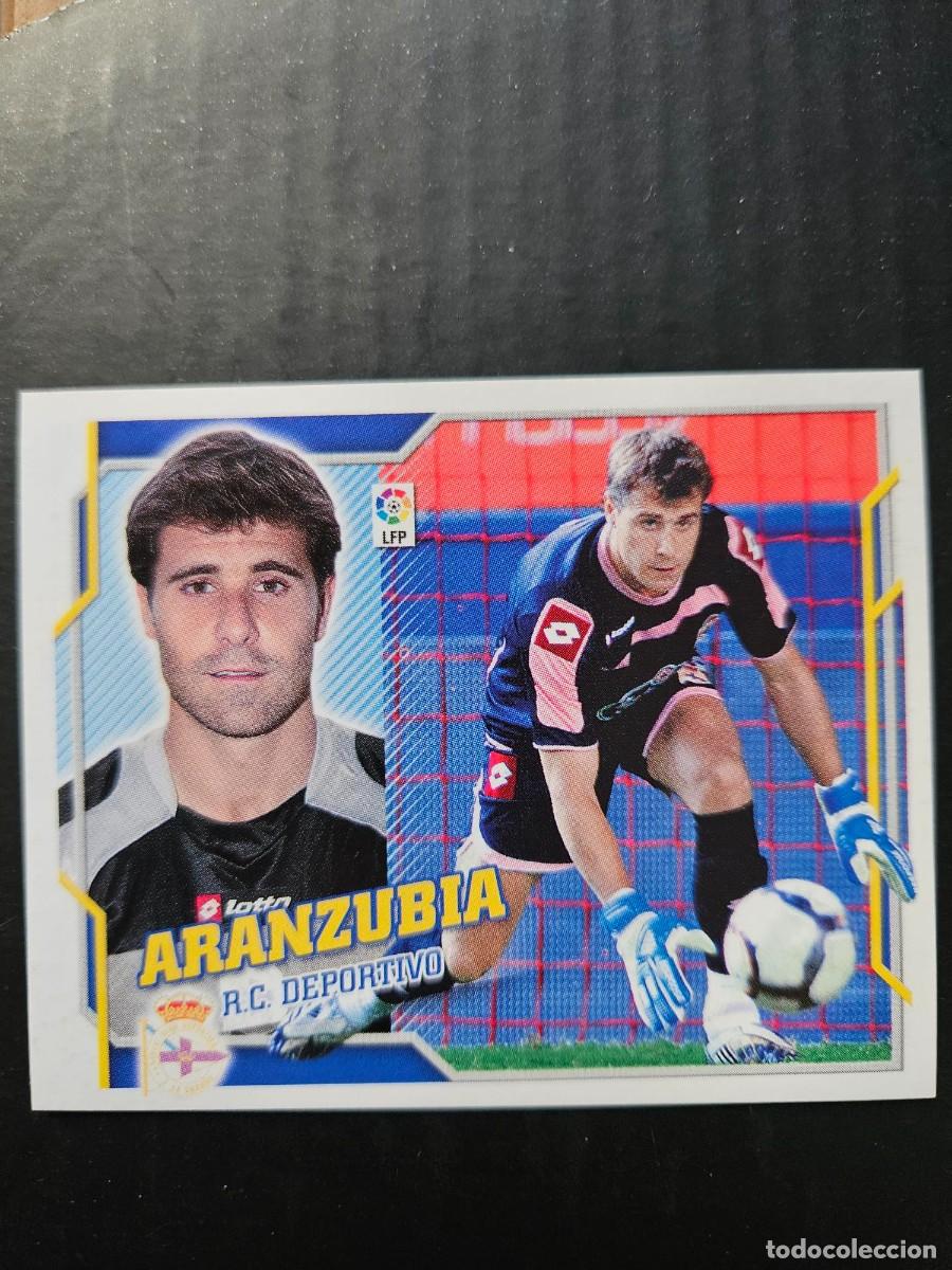 Figurine di Calcio: N&ordm; 1 ARANZUBIA DEPORTIVO LIGA ESTE 10 11 2010 2011 SIN PEGAR NUNCA PEGADO