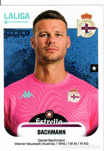 Cromos de F&uacute;tbol: PANINI HYPERMOTION 2025-26 (25 - 26) - N&ordm; 176 - BACHMANN - DEPORTIVO DE LA CORU&Ntilde;A