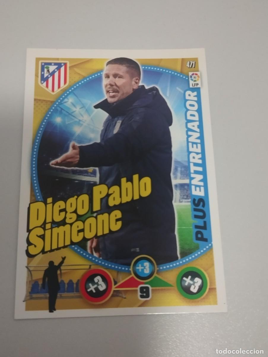 Fu&szlig;ball-Sticker: DIEGO PABLO SIMEONE 2014 2015 14 15 ADRENALYN 471 H3