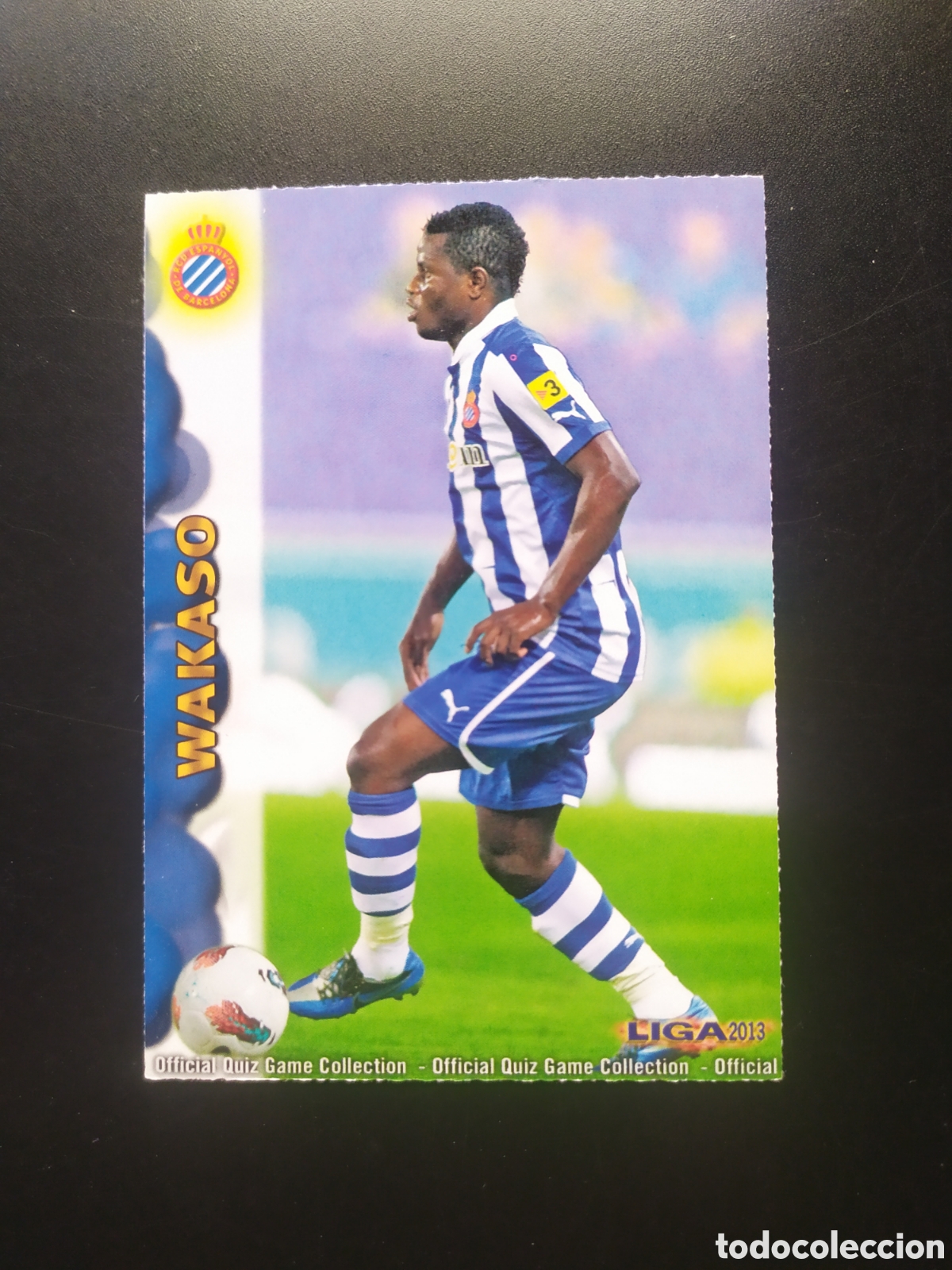 Cromos de f&uacute;tbol: Mundicromo fichas Liga 2012 2013 12 13 Wakaso n&deg; 362 Espanyol