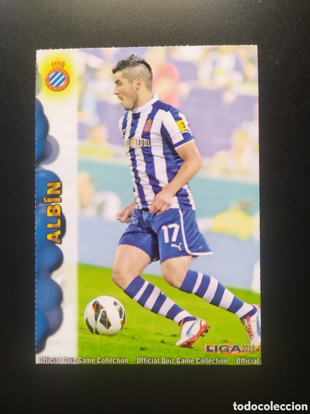 Cromos de f&uacute;tbol: Mundicromo fichas Liga 2012 2013 12 13 Albin n&deg; 372 Espanyol