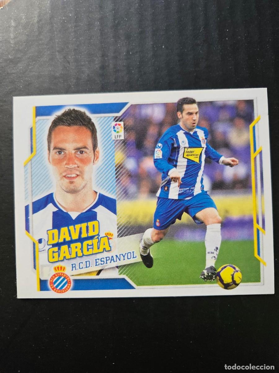Figurine di Calcio: N&ordm; 7A DAVID GARCIA ESPANYOL ESPA&Ntilde;OL LIGA ESTE 10 11 2010 2011 SIN PEGAR NUNCA PEGADO