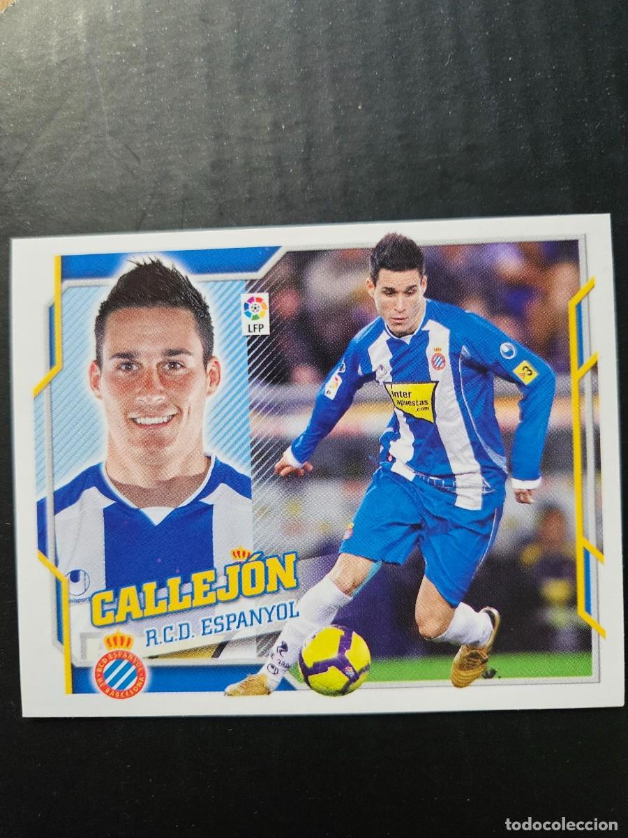 Fu&szlig;ball-Sticker: N&ordm; 15 CALLEJON ESPANYOL ESPA&Ntilde;OL LIGA ESTE 10 11 2010 2011 SIN PEGAR NUNCA PEGADO
