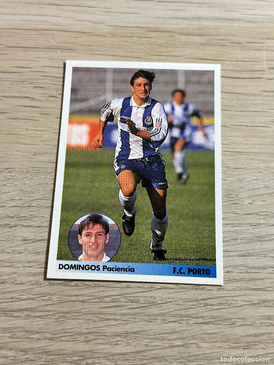 Cromos de F&uacute;tbol: DOMINGOS n&ordm; 195 PORTO LOS MEJORES EQUIPOS DE EUROPA 96 97 PANINI SIN PEGAR NUNCA PEGADO