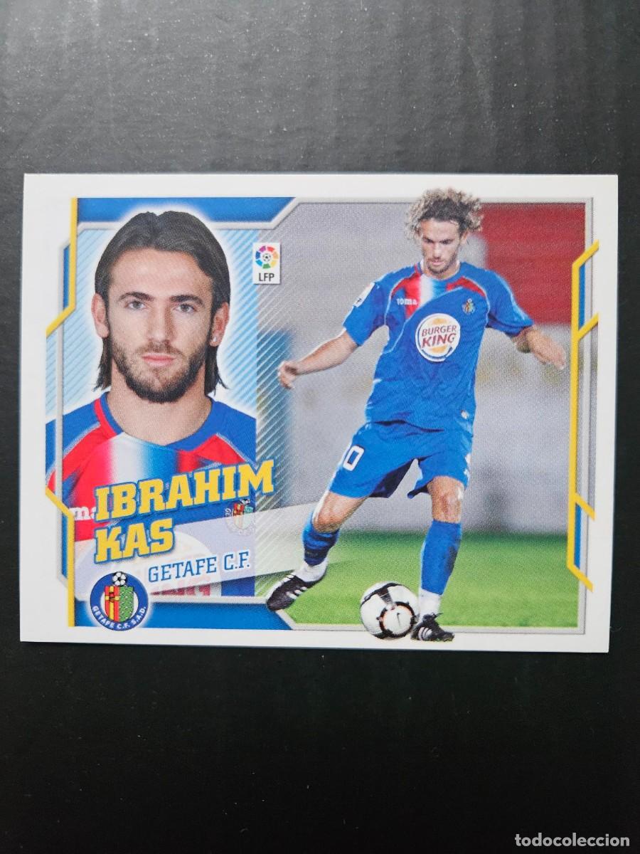 Fu&szlig;ball-Sticker: N&ordm; 6B IBRAHIM KAS GETAFE LIGA ESTE 10 11 2010 2011 SIN PEGAR NUNCA PEGADO