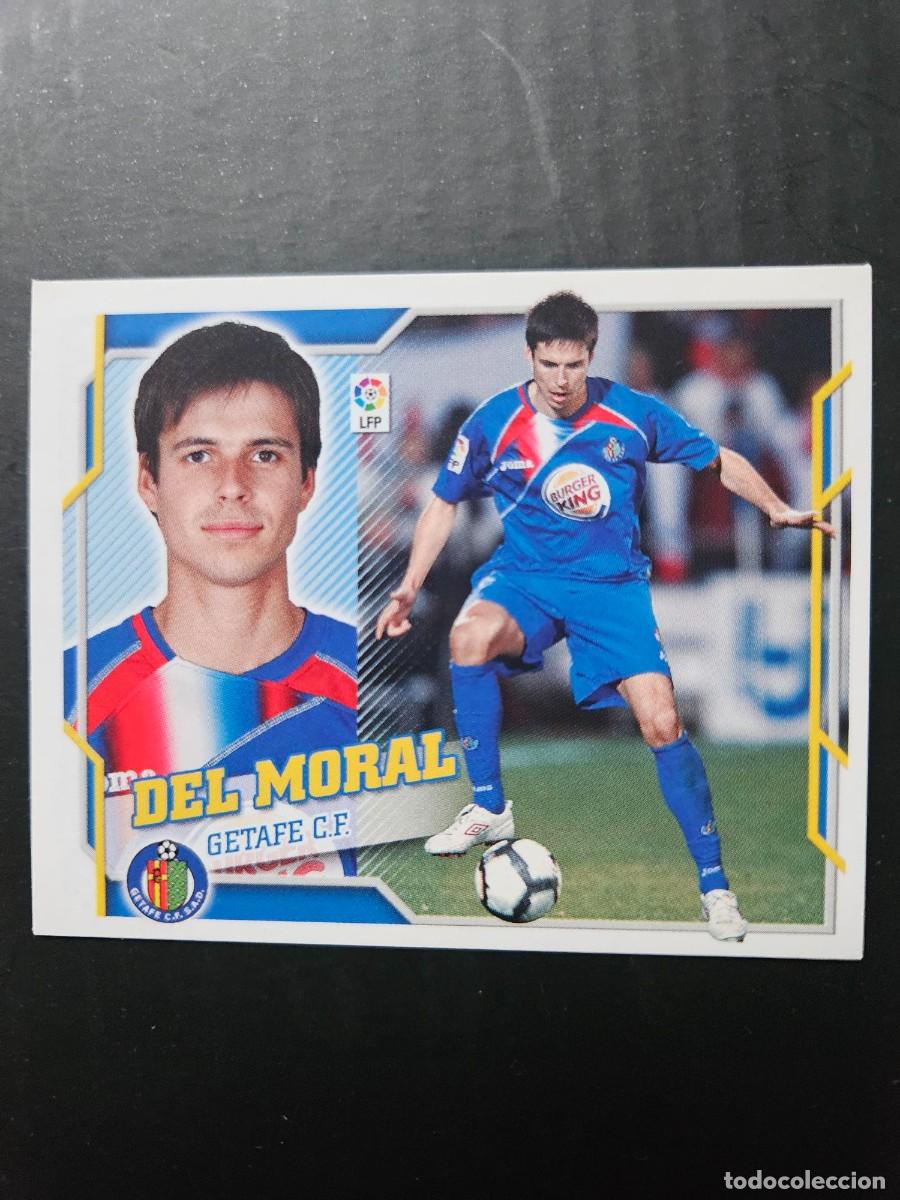 Fu&szlig;ball-Sticker: N&ordm; 15 DEL MORAL GETAFE LIGA ESTE 10 11 2010 2011 SIN PEGAR NUNCA PEGADO