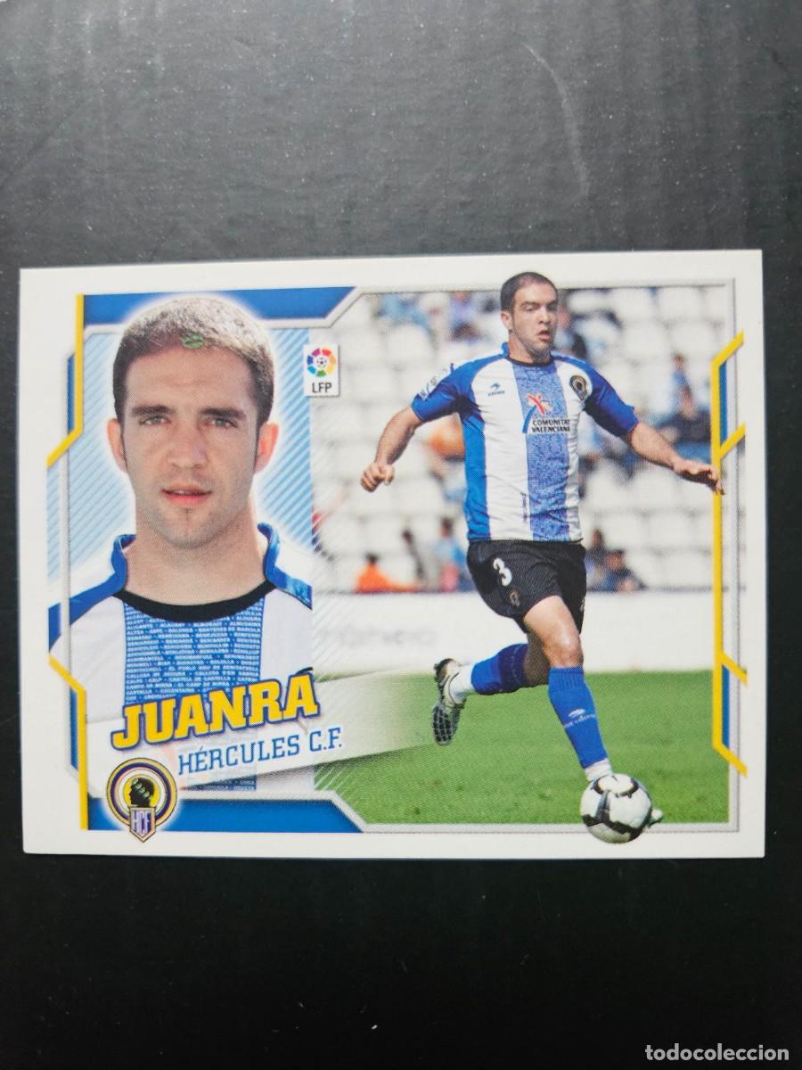 Fu&szlig;ball-Sticker: N&ordm; 3 JUANRA HERCULES LIGA ESTE 10 11 2010 2011 SIN PEGAR NUNCA PEGADO