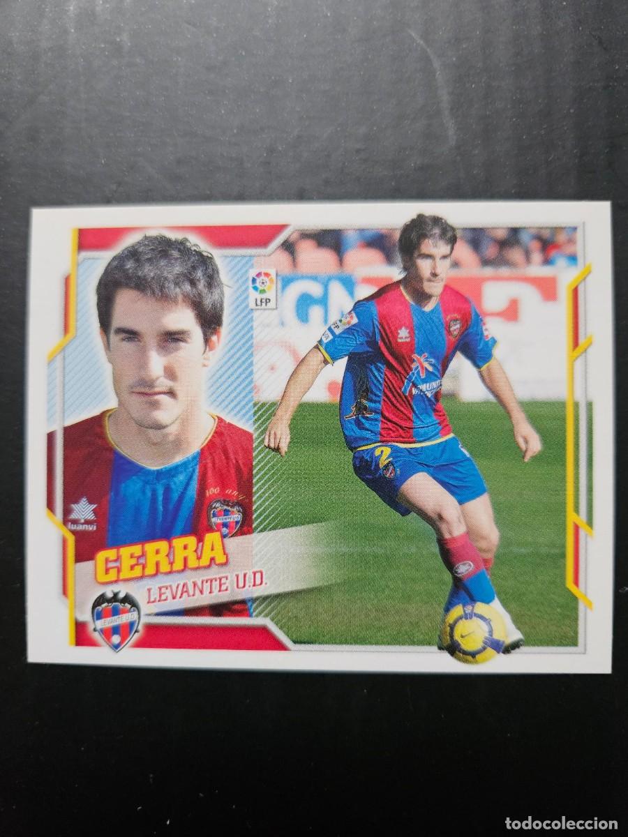 Fu&szlig;ball-Sticker: N&ordm; 3 CERRA LEVANTE LIGA ESTE 10 11 2010 2011 SIN PEGAR NUNCA PEGADO