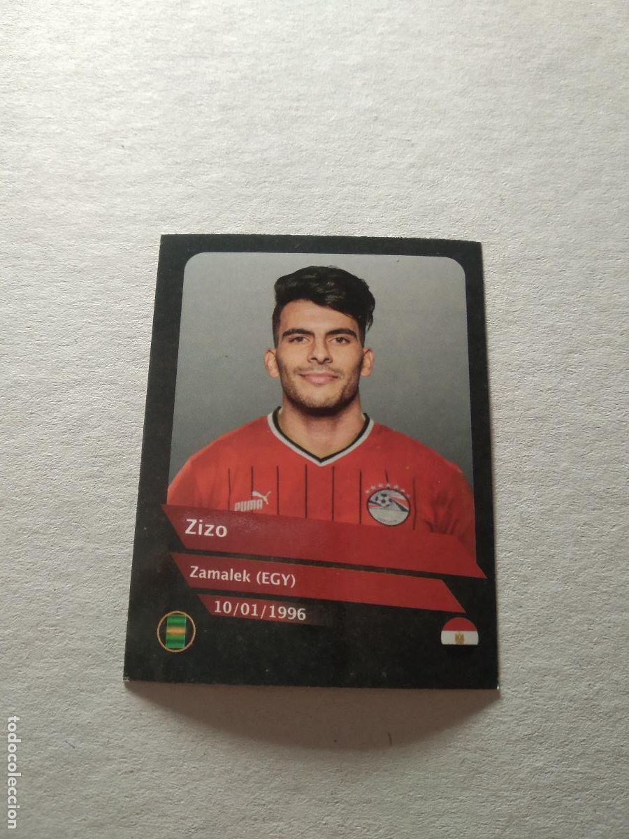 Fu&szlig;ball-Sticker: 102 ZIZO EGIPTO CROMO FUTBOL COPA AFRICA 2023 AFRICA CUP OF NATIONS SPHINX