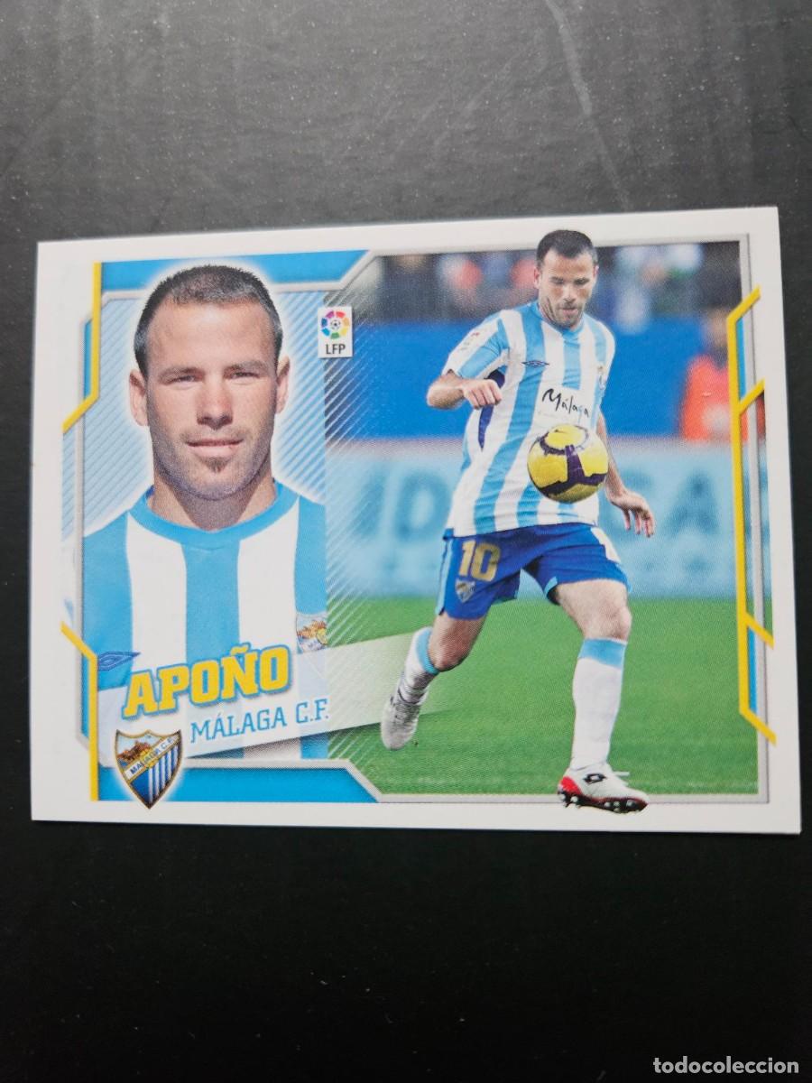 Figurine di Calcio: N&ordm; 9 APO&Ntilde;O MALAGA LIGA ESTE 10 11 2010 2011 SIN PEGAR NUNCA PEGADO