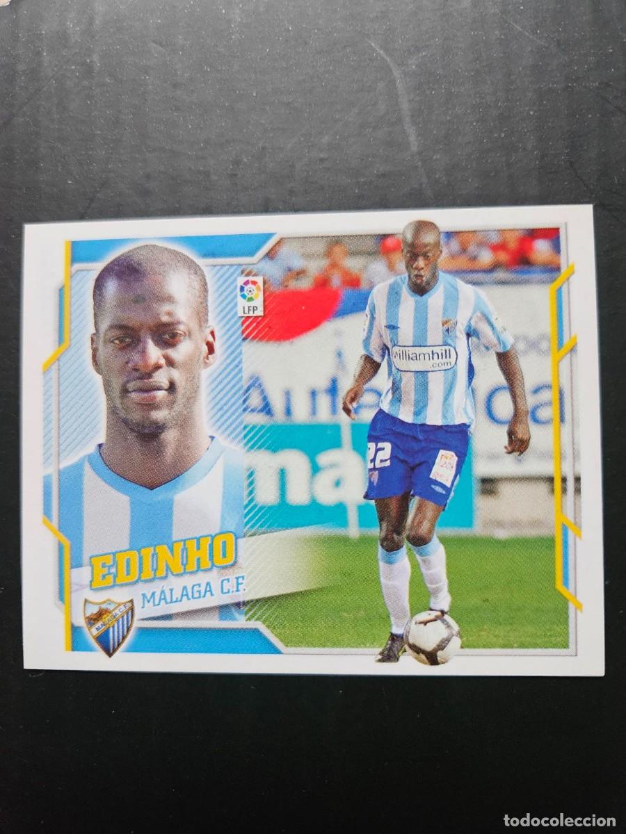 Fu&szlig;ball-Sticker: N&ordm; 14 EDINHO MALAGA LIGA ESTE 10 11 2010 2011 SIN PEGAR NUNCA PEGADO