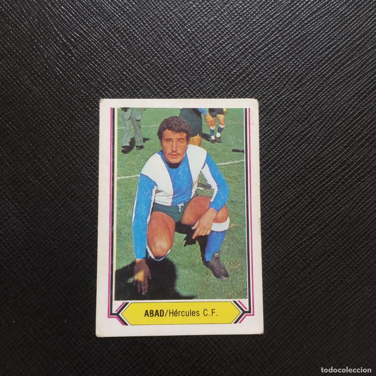 Cromos de F&uacute;tbol: ABAD HERCULES ESTE 1980 1981 CROMO FUTBOL LIGA 80 81 - DESPEGADO - A99 PG13
