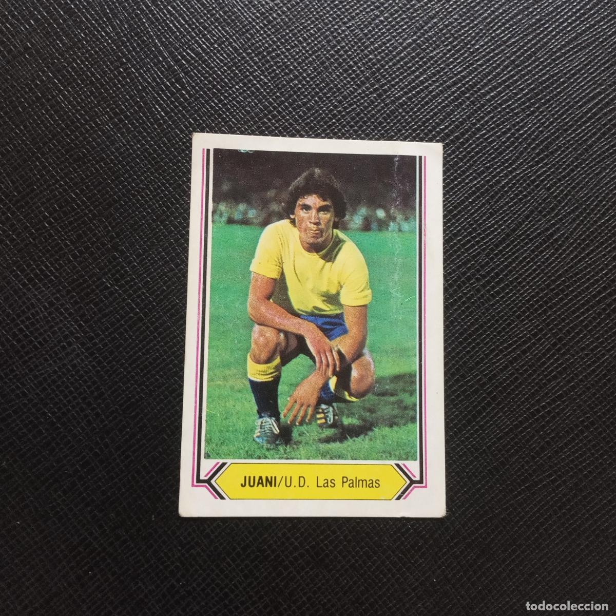 Football Stickers: JUANI LAS PALMAS ESTE 1980 1981 CROMO FUTBOL LIGA 80 81 - DESPEGADO - A99 PG15