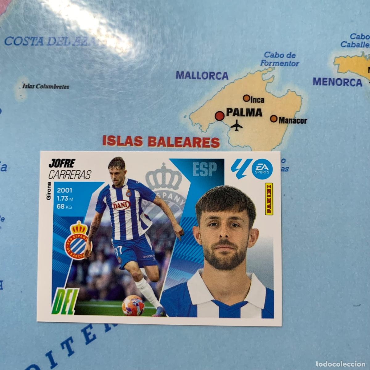 Cromos de f&uacute;tbol: Jofre n&uacute;mero 17 del Espa&ntilde;ol cromo liga este 25-26 2025-2026