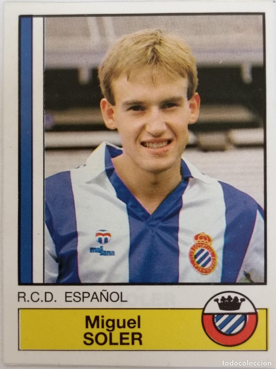 Figurine di Calcio: #103 SOLER R.C.D. ESPA&Ntilde;OL FUTBOL 87 PANINI