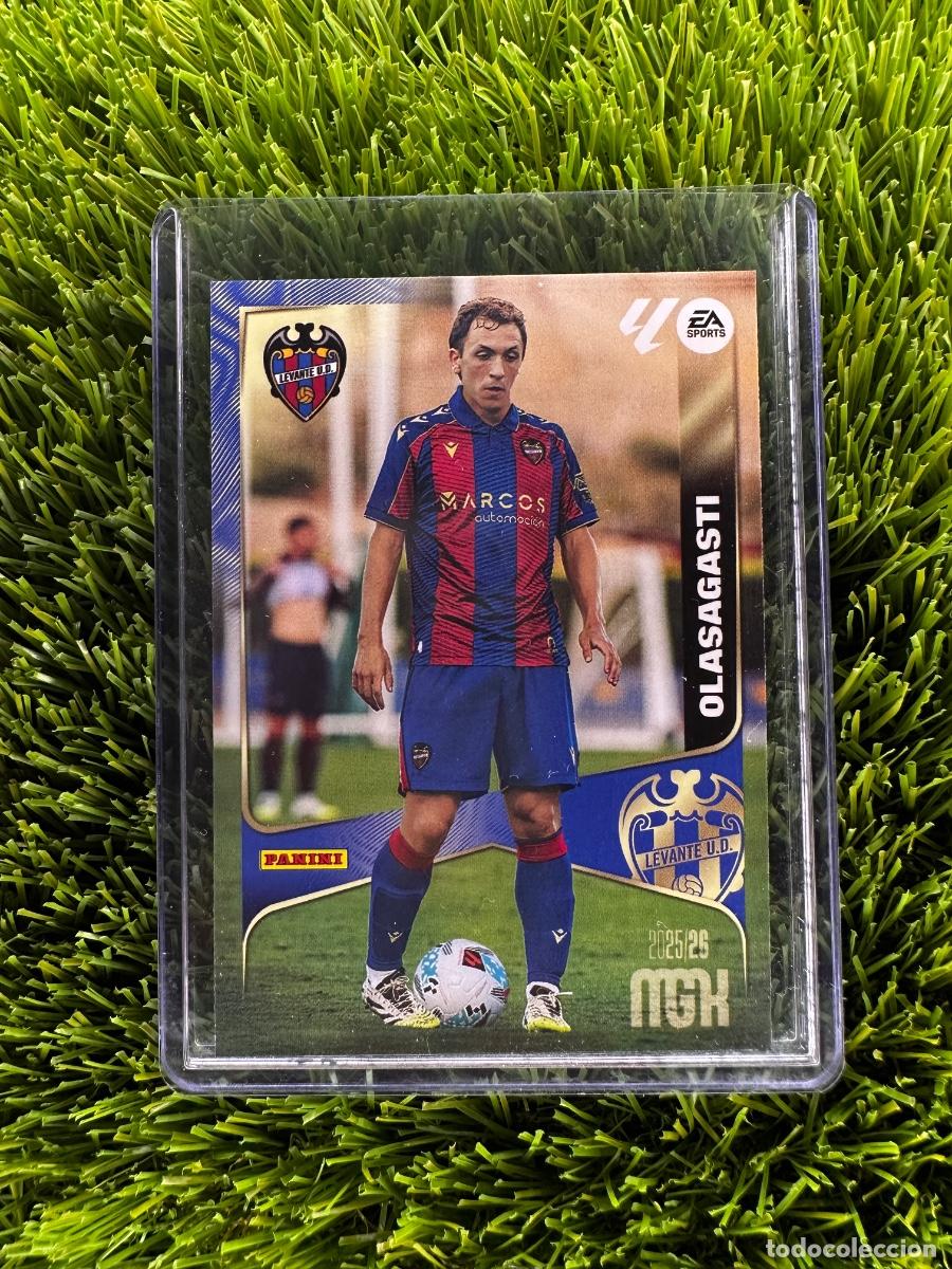 Cromos de f&uacute;tbol: N&ordm; 210 Olasagasti Levante UD Megacracks 25 26