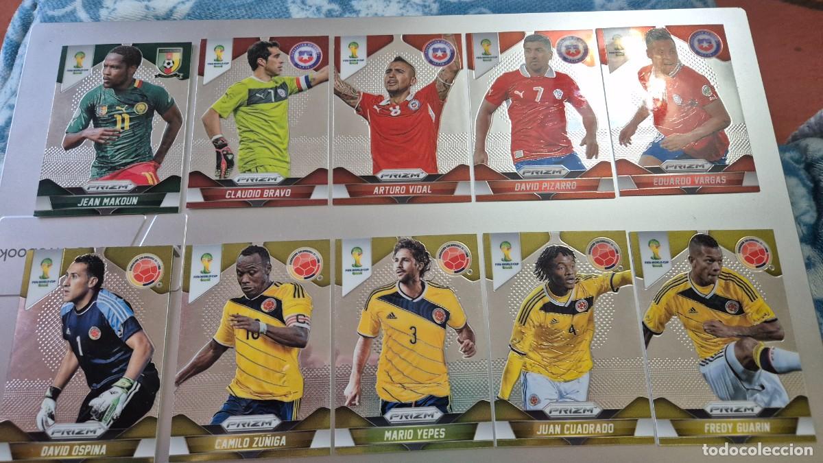 Fu&szlig;ball-Sticker: LOTE PRIZM FIFA WORLD CUP BRAZIL 2014 FORMADO POR 33 CARDS BASICAS SIN REPETIR
