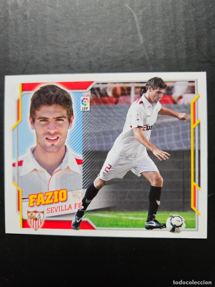 Figurine di Calcio: N&ordm; 8A FAZIO SEVILLA LIGA ESTE 10 11 2010 2011 SIN PEGAR NUNCA PEGADO