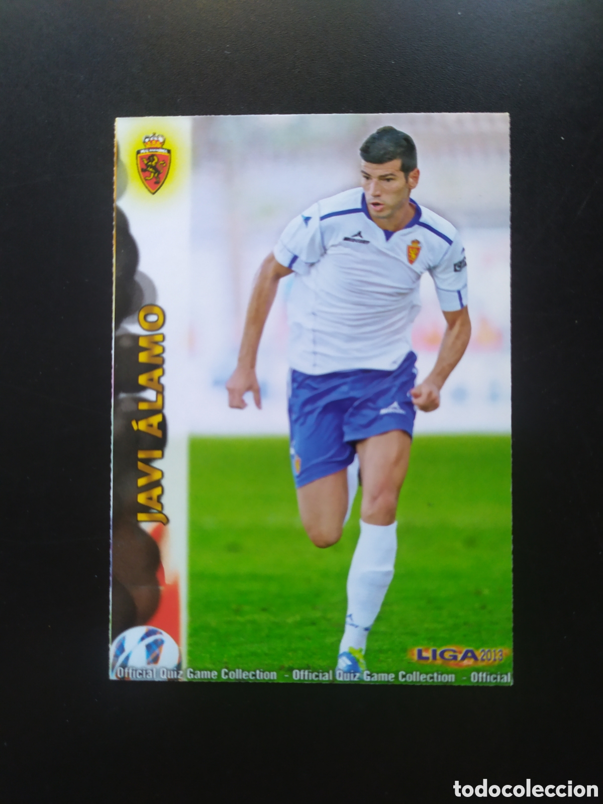 Cromos de f&uacute;tbol: Mundicromo fichas Liga 2012 2013 12 13 Javi Alamo n&deg; 413 Real Zaragoza