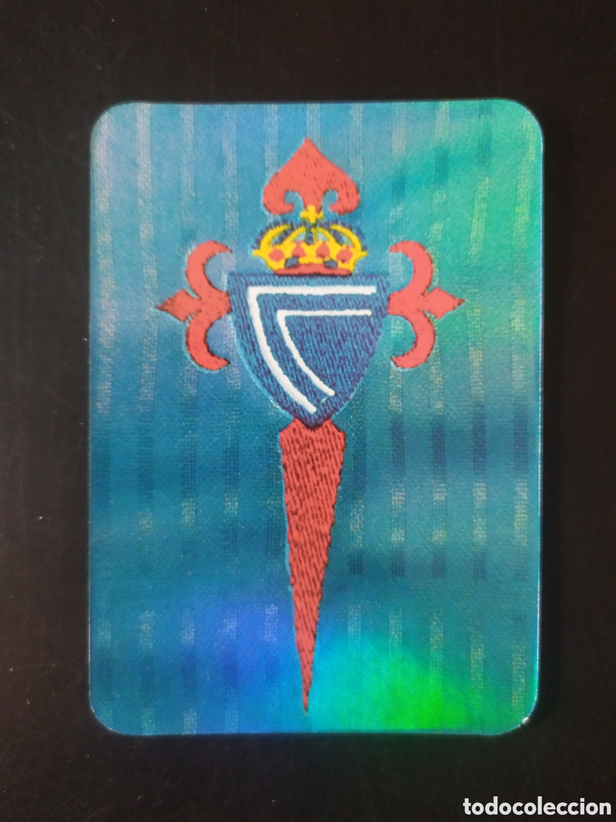 Cromos de F&uacute;tbol: Mundicromo fichas Liga 2005 2006 05 06 escudo brillo n&deg; 487 Celta Vigo