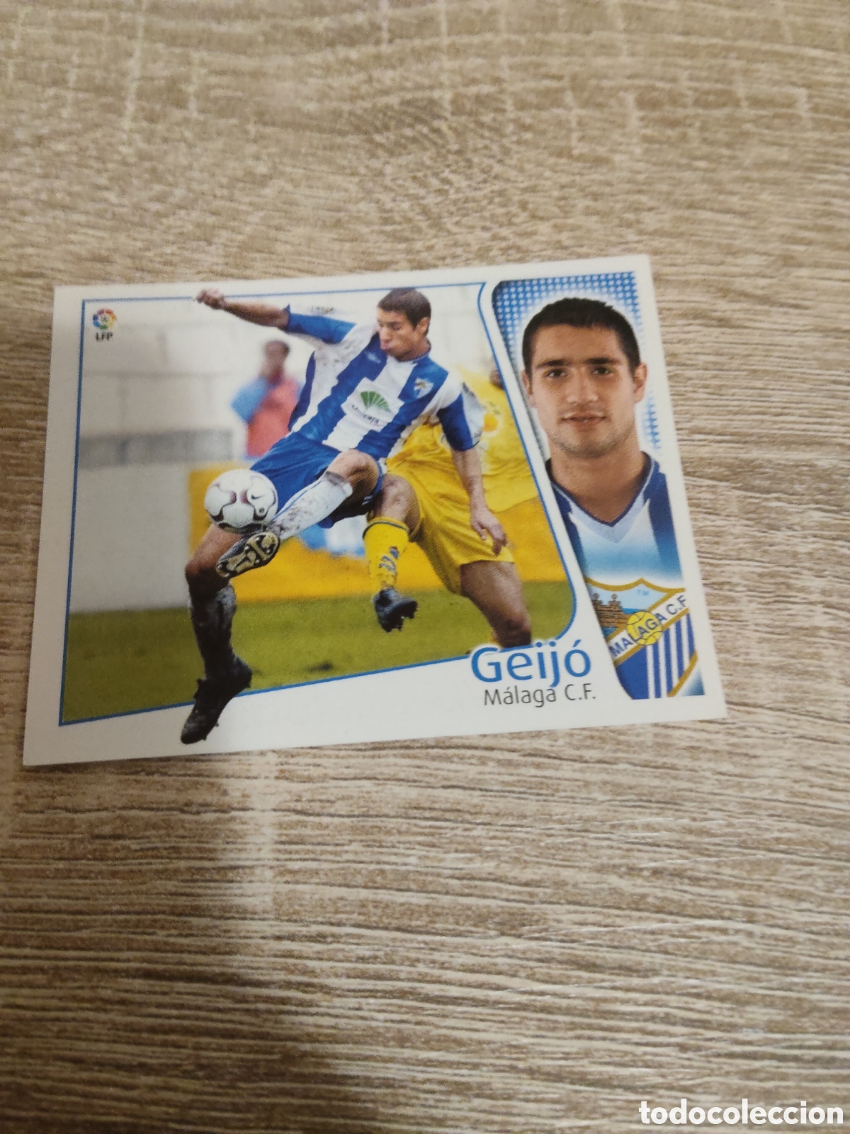 Cromos de f&uacute;tbol: Geijo M&aacute;laga liga 2004 2005 04 05 ediciones este