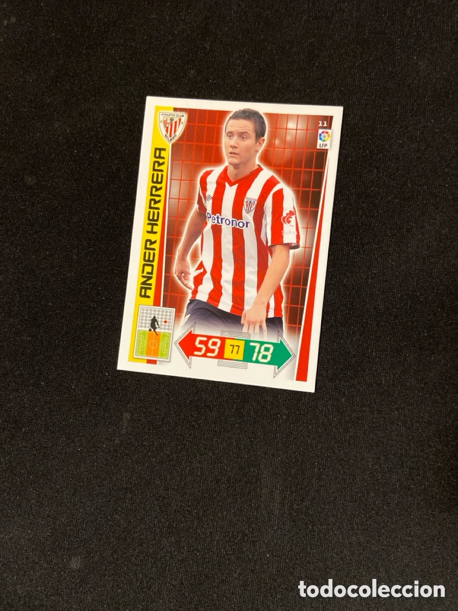Cartes &agrave; collectionner de Football: ANDER HERRERA 11 (BILBAO)