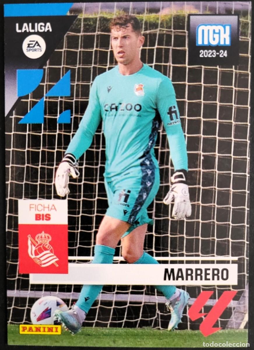 Cromos de f&uacute;tbol: 309 BIS MARRERO REAL SOCIEDAD FICHAS ALBUM MEGACRACKS 2023 2024 23 24