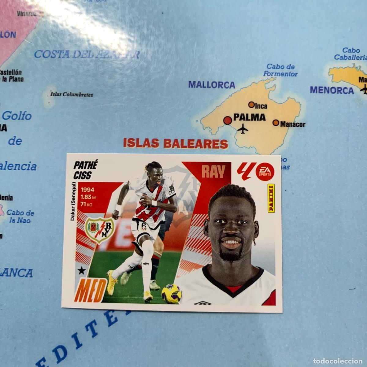 Cromos de f&uacute;tbol: Pathe Ciss n&uacute;mero 11 del rayo vallecano cromo liga este 25-26 2025-2026