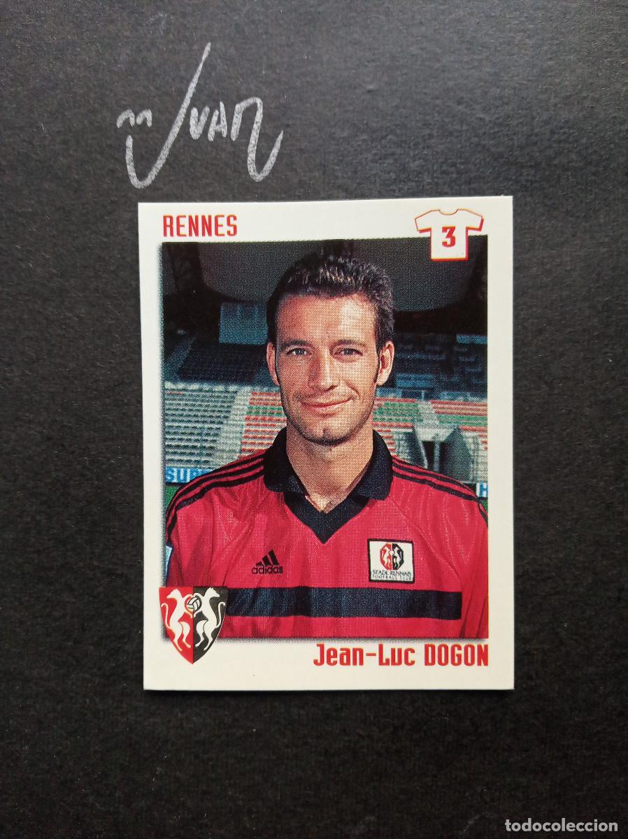 Cartes &agrave; collectionner de Football: N&ordm; 301 JEAN-LUC DOGON STADE RENNAIS ⚽ PANINI &reg; FOOT LIGUE 1 FRANCIA 1998 1999 98 99 SIN PEGAR