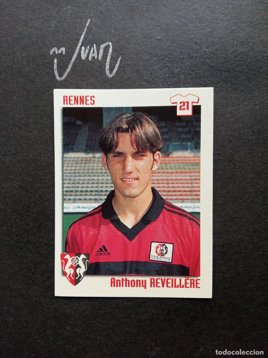 Cartes &agrave; collectionner de Football: N&ordm; 303 ROOKIE REVEILLERE STADE RENNAIS ⚽ PANINI &reg; FOOT LIGUE 1 FRANCIA 1998 1999 98 99 SIN PEGAR