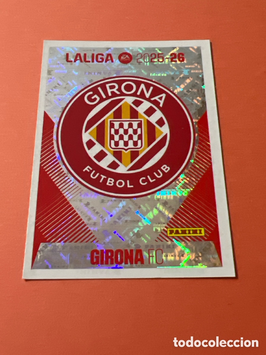 Figurine di Calcio: E71. CROMO PANINI LIGA ESTE 2025-26 (25 - 26) - N&ordm; 1 - ESCUDO - GIRONA