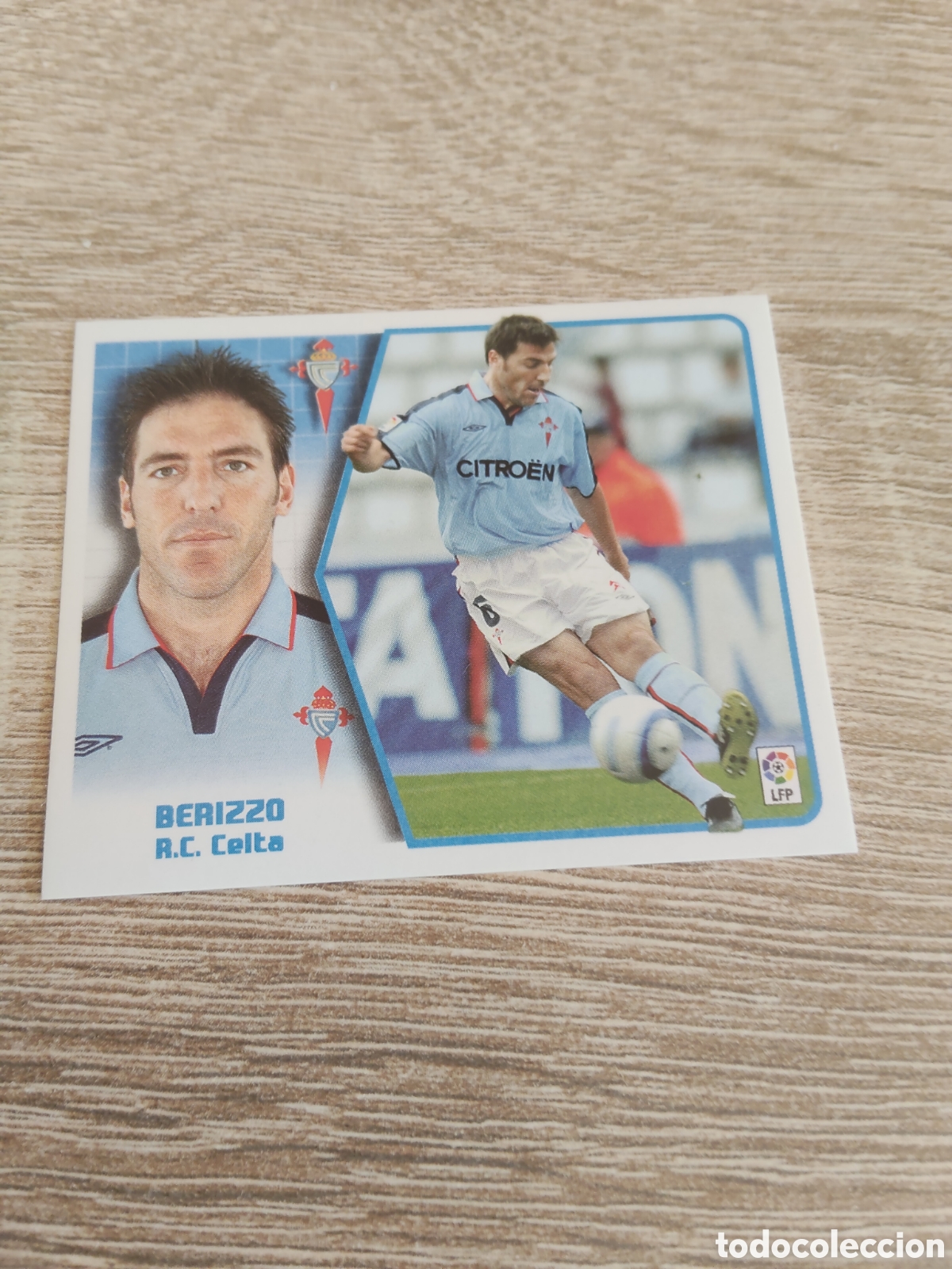 Cromos de F&uacute;tbol: Berizzo baja Celta de Vigo liga 2005 2006 05 06 ediciones este
