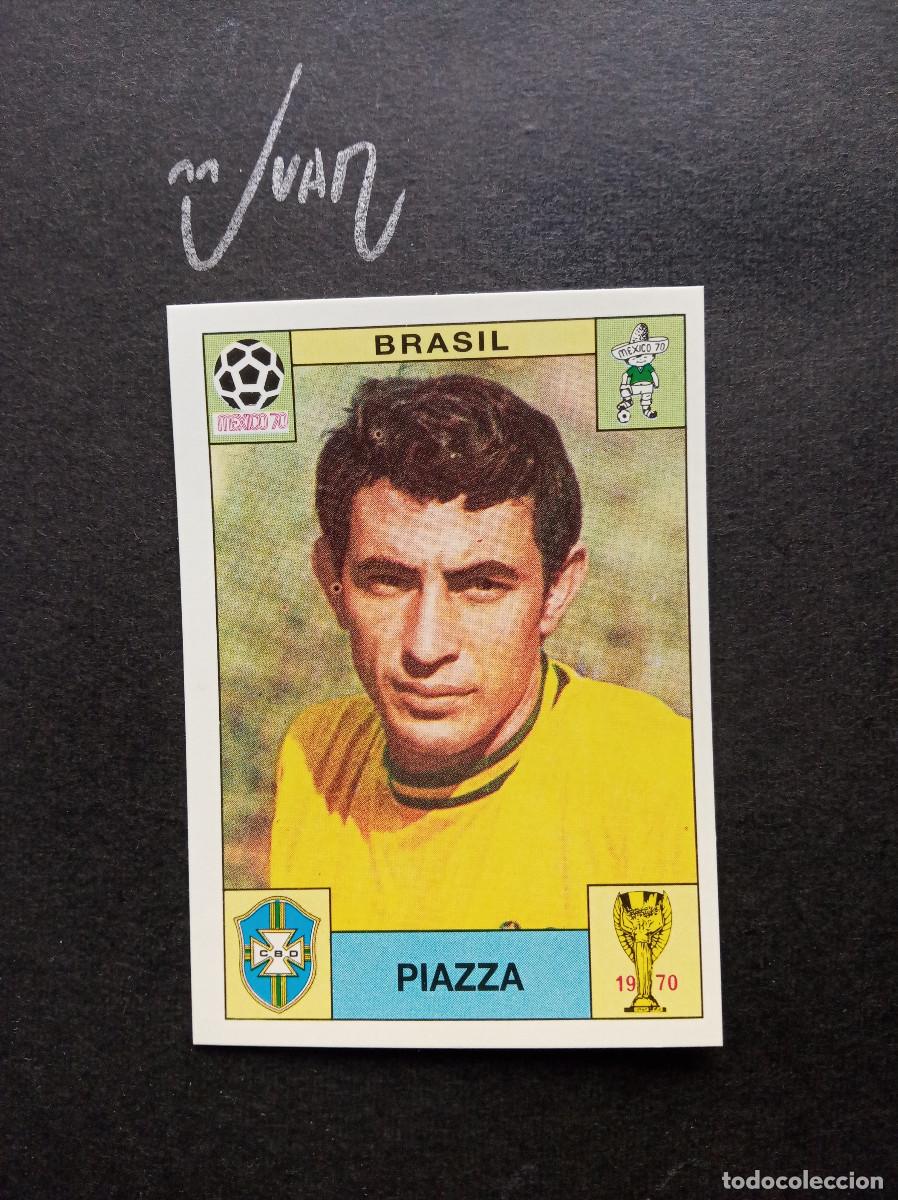Cartes &agrave; collectionner de Football: N&ordm; 34 PIAZZA BRASIL MEXICO 1970 ⚽ PANINI &reg; SONRIC'S FIFA WORLD CUP STORY 1990 SIN PEGAR NUEVO