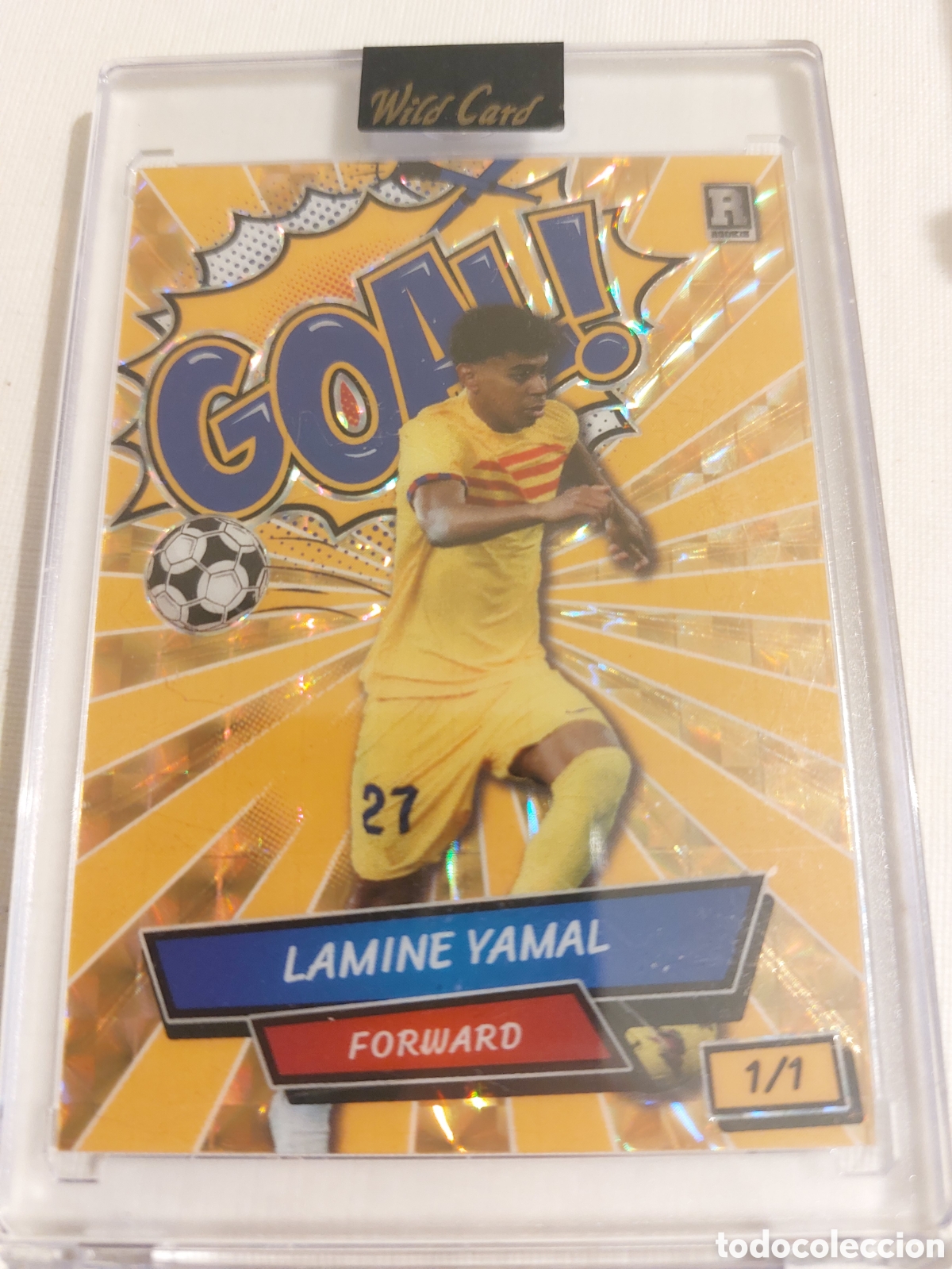 Cromos de F&uacute;tbol: 1/1 Lamine Yamal...one of one en perfecto estado